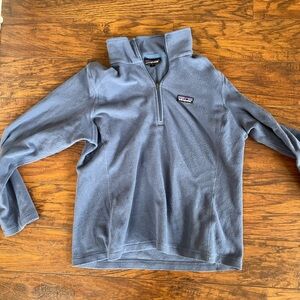 Patagonia Blue Women's Crew Neck Sweater